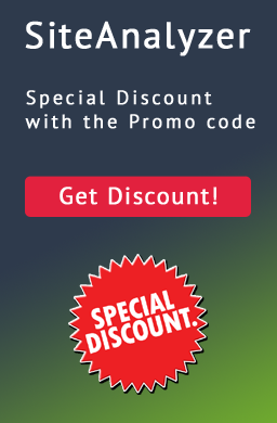 Buy SiteAnalyzer with Discount! Buy SiteAnalyzer with Discount!