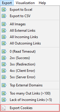 Cookie Export